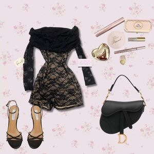 Cute lacy romper ♡︎